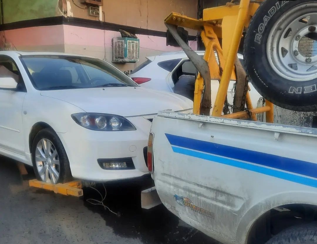 حمل خودرو با نیسان یدککش مجهز به سیستم چرخگیر