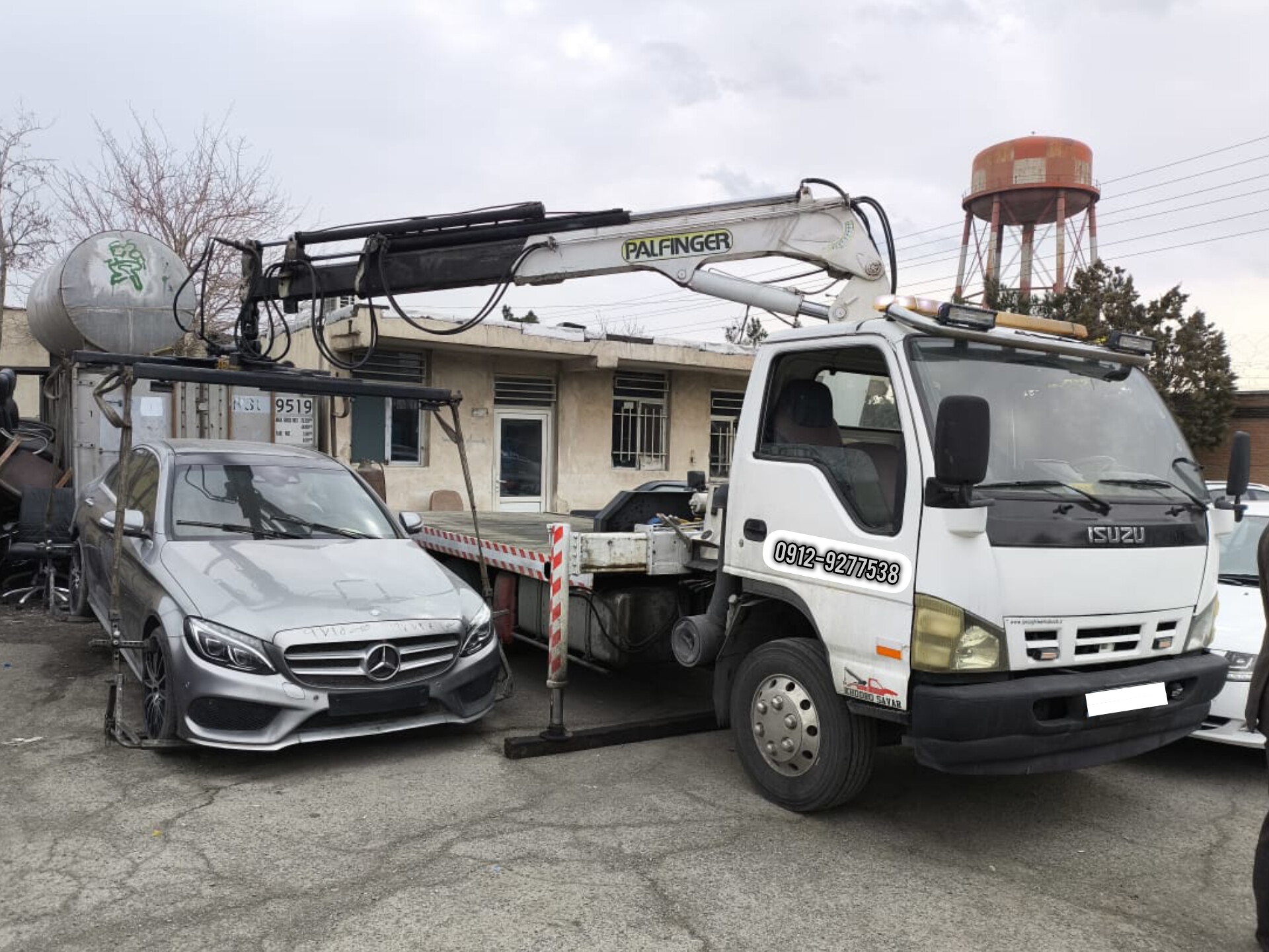 حمل خودرو با خودرو بر (کفی و سیستم عنکبوتی)